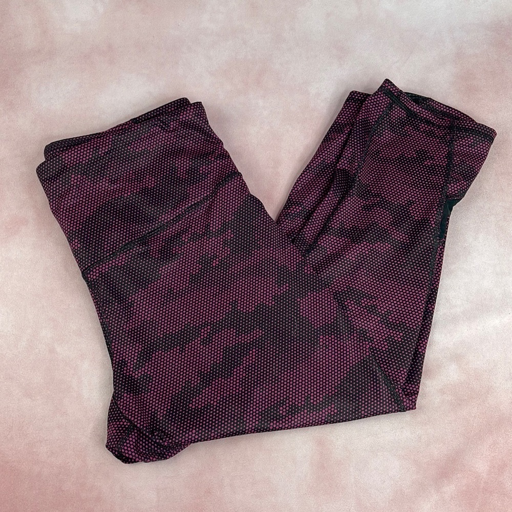 Purple Champion Capri Leggings